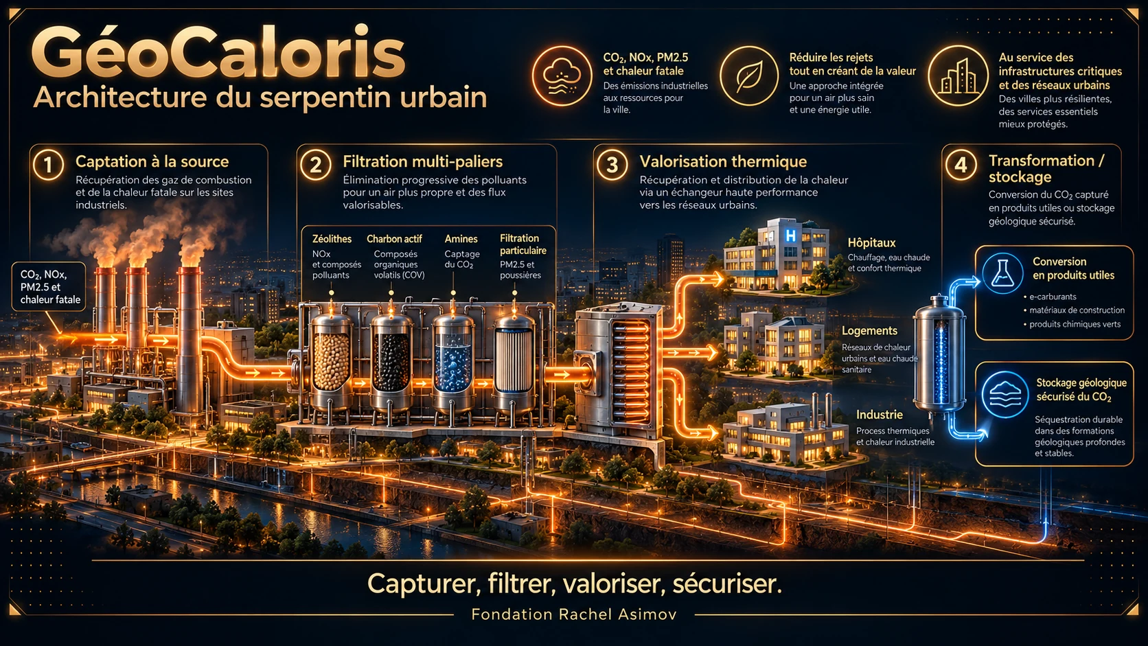 GéoCaloris, architecture de surplomb urbain