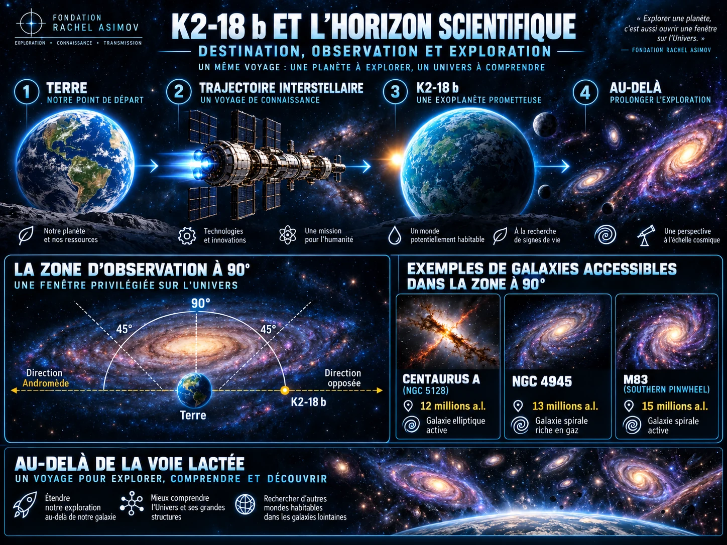 Horizon scientifique du programme spatial transgénérationnel
